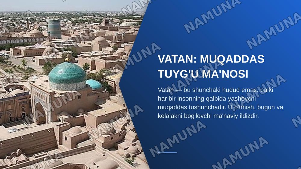 Ulugʻimsan vatanim — zamonaviy taqdimot, 3-slayd