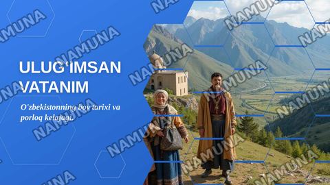 Ulugʻimsan vatanim — zamonaviy taqdimot