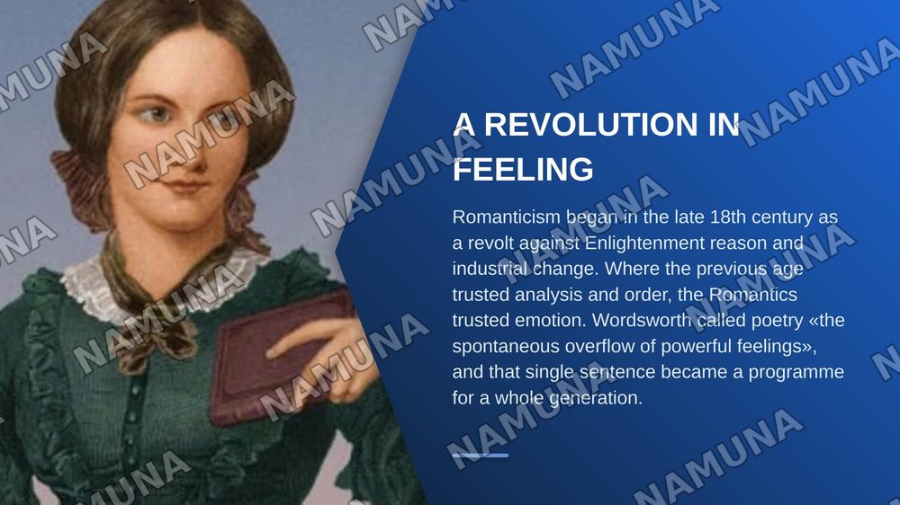 Romanticism in English Literature: poetry — zamonaviy taqdimot, 3-slayd
