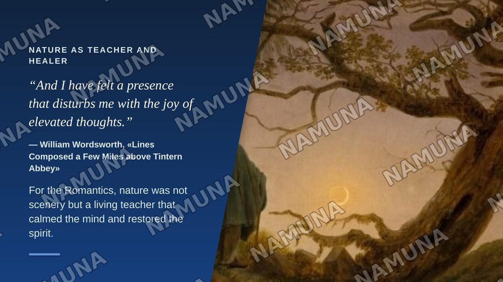 Romanticism in English Literature: poetry — zamonaviy taqdimot, 6-slayd