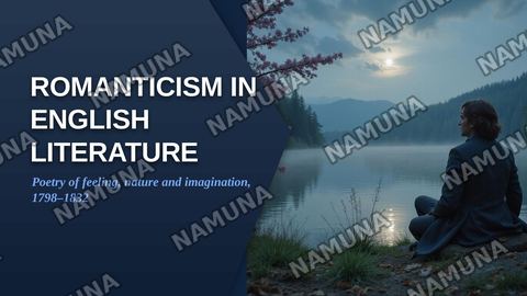 Romanticism in English Literature: poetry — zamonaviy taqdimot