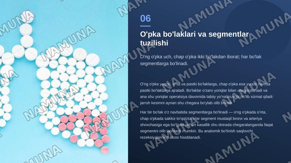 Pnevmonektomiya o’pkadagi radikal operatsiyalar lobektomiya — zamonaviy taqdimot, 7-slayd