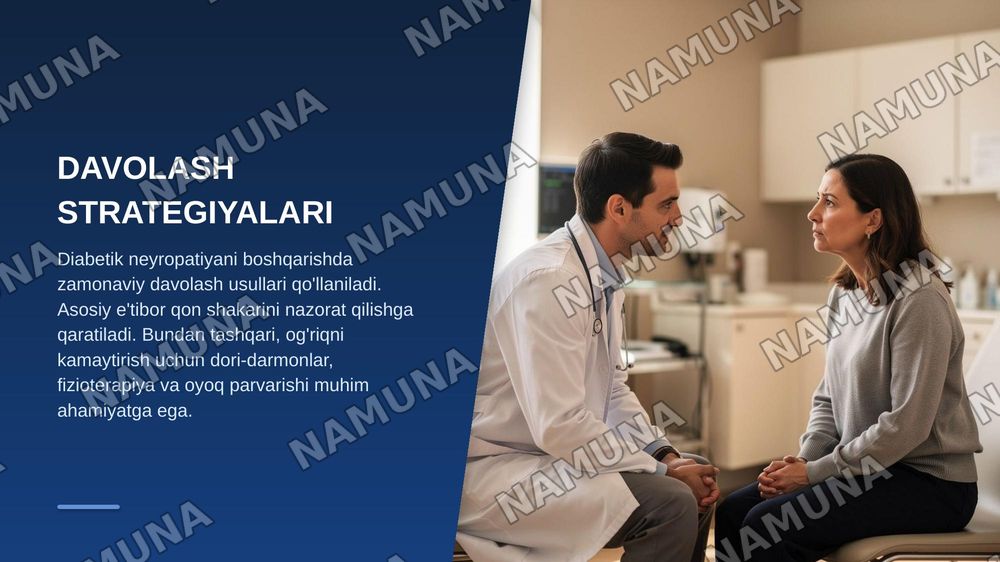Diabetik neyropatiya — zamonaviy taqdimot, 8-slayd