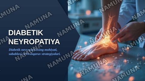 Diabetik neyropatiya — zamonaviy taqdimot