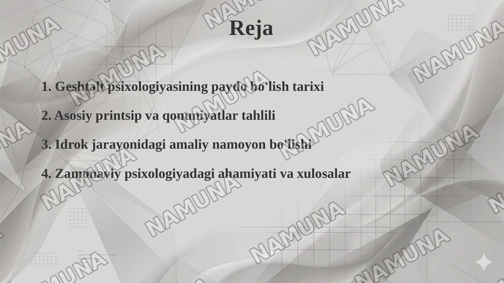 Geshtalt psixologiyasi haqida — taqdimot, 2-slayd