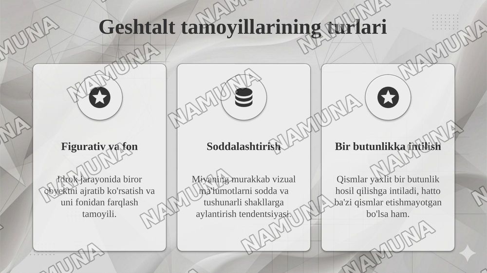 Geshtalt psixologiyasi haqida — taqdimot, 7-slayd