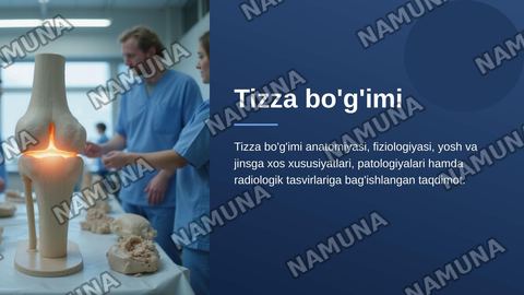 Tizza bo’g’imi — zamonaviy taqdimot