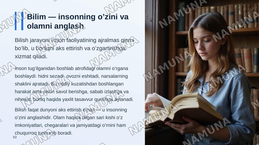 Bilish nazariyasi asosiy muammolari va yònalishlari — zamonaviy taqdimot, 3-slayd