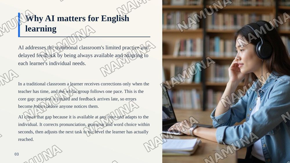 AI Tools for English Language Learning — zamonaviy taqdimot, 4-slayd