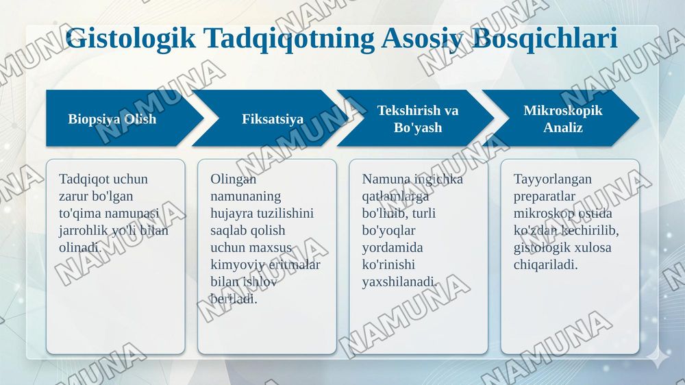 Mavzu gistalogiya — taqdimot, 4-slayd