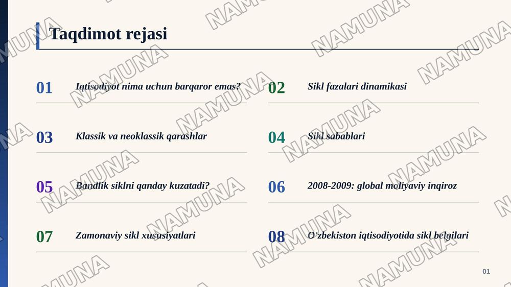 Iqtisodiy rivojlanishning sikilligi va iqtisodiy sikl nazariyalari — zamonaviy taqdimot, 2-slayd