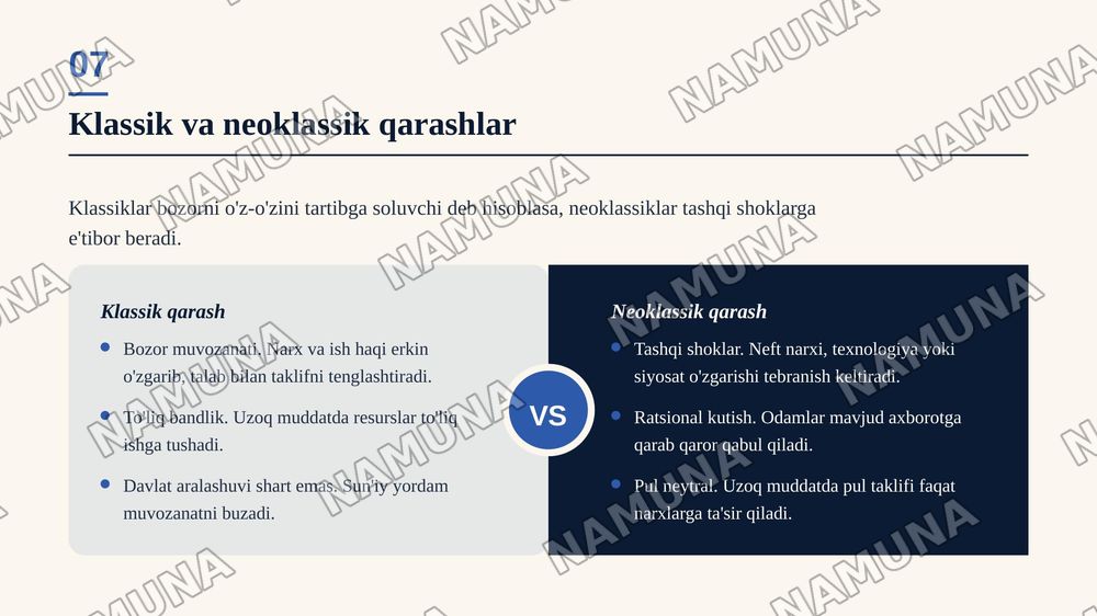 Iqtisodiy rivojlanishning sikilligi va iqtisodiy sikl nazariyalari — zamonaviy taqdimot, 8-slayd
