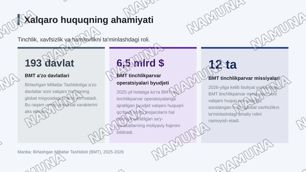Xarqaro huquq pirinsiplari — zamonaviy taqdimot, 4-slayd