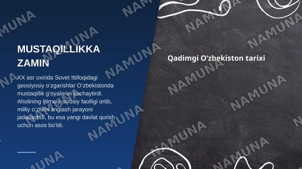 Mustaqil Oʻzbekiston Respublikasining tashkil topishi va uning tarixiy ahamiyati. — zamonaviy taqdimot, 3-slayd