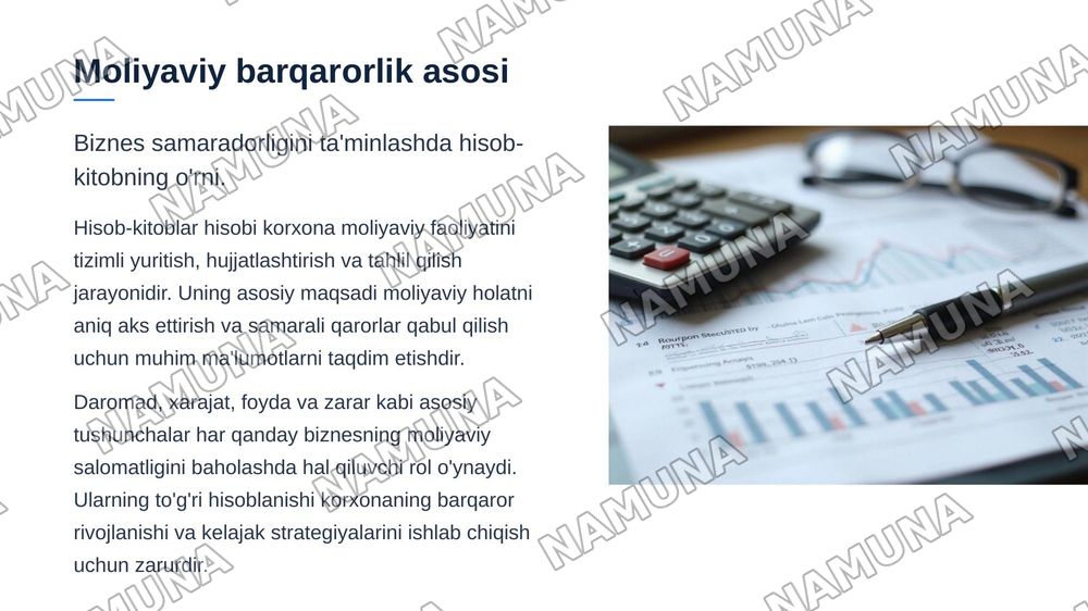 hisob kitoblar hisobi — zamonaviy taqdimot, 3-slayd