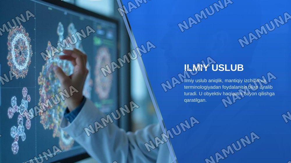 Badiiy soʻzlashuv rasmiy ilmiy ommabop nutq uslublarini tavsiflash mavzusida pptx formatda chiroyli dizaynga slayd 15 betli — zamonaviy taqdimot, 5-slayd