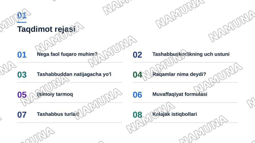 Faol fuqaro özgarişlar taşabbuskori — zamonaviy taqdimot, 2-slayd