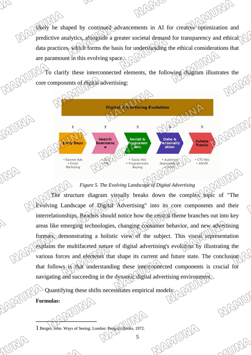 Media and Advertising — mustaqil ish, 5-varaq
