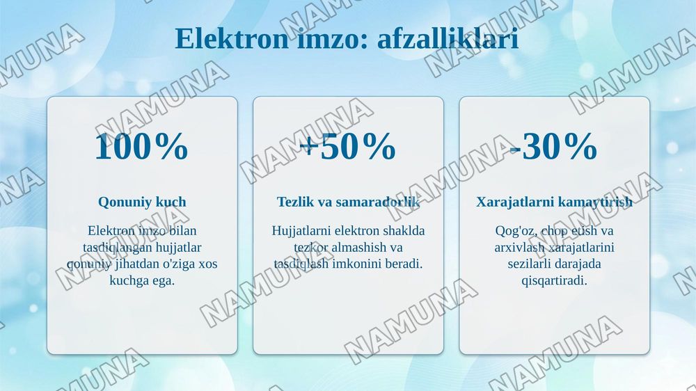 Biznesni qonuniy rasmiylashtirish, tashkiliy-huquqiy shakllar va e-imzo. — taqdimot, 7-slayd