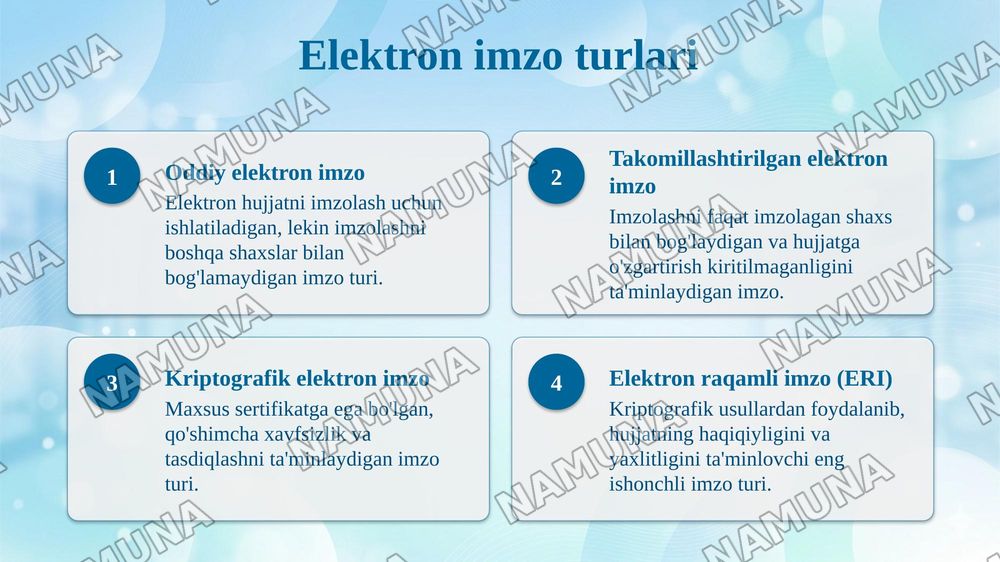 Biznesni qonuniy rasmiylashtirish, tashkiliy-huquqiy shakllar va e-imzo. — taqdimot, 8-slayd