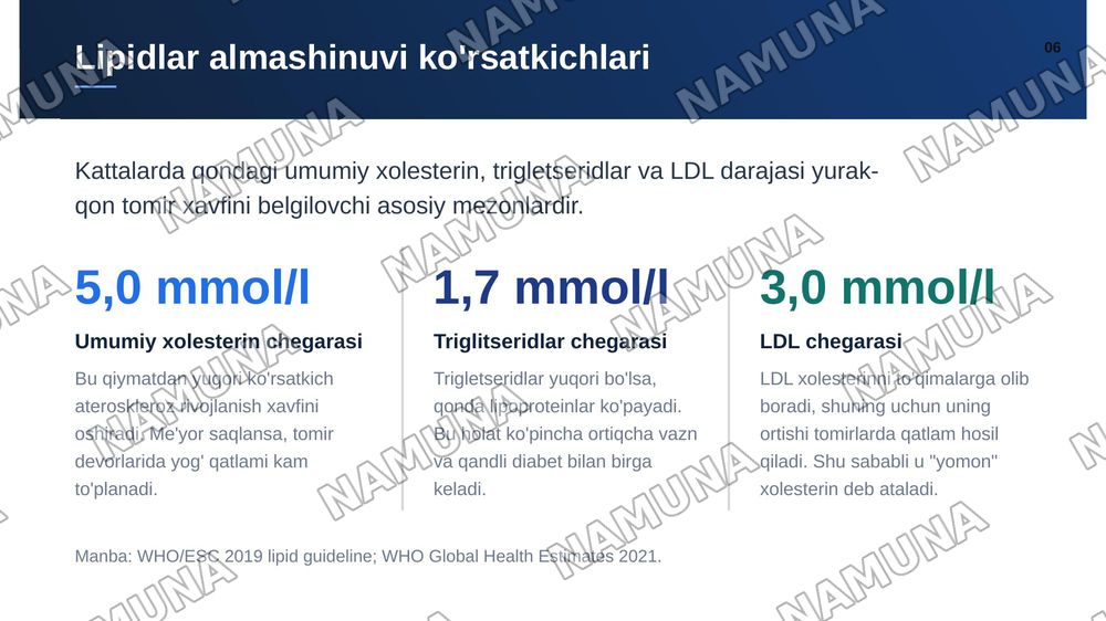 Lipidlar almashinuvi — zamonaviy taqdimot, 7-slayd