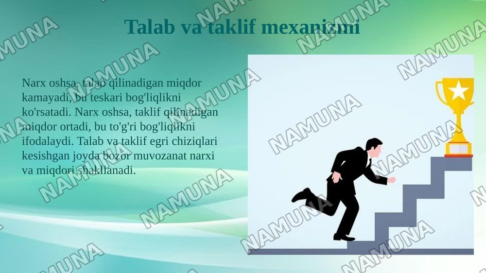 Bozor tizimida biznes  va  raqobat  tushunchasi — taqdimot, 7-slayd