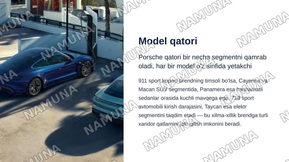 porsche brend — zamonaviy taqdimot, 6-slayd