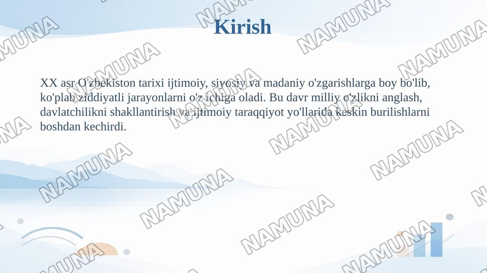 XX asr O‘zbekiston tarixidagi ziddiyatli jarayonlar — taqdimot, 3-slayd
