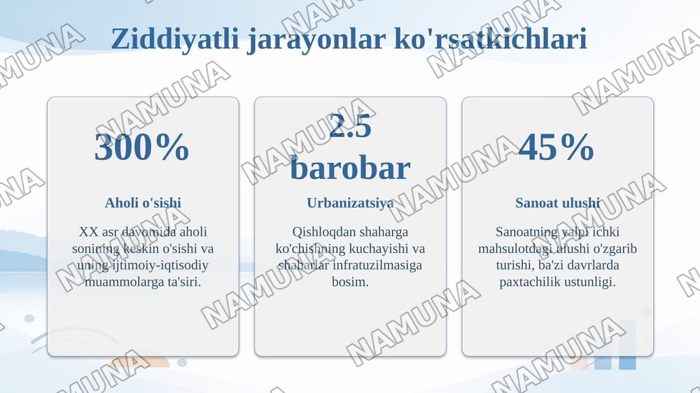 XX asr O‘zbekiston tarixidagi ziddiyatli jarayonlar — taqdimot, 8-slayd