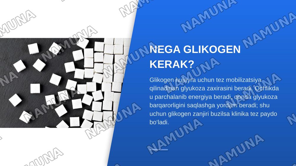 Glikogen kasalliklari (qlikogenoz va aglikogenozlar)
Glyukoza tashuvchilarining tuzilishi, spesifiklig, klinik ahamiyati. — zamonaviy taqdimot, 3-slayd