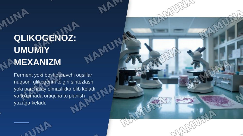 Glikogen kasalliklari (qlikogenoz va aglikogenozlar)
Glyukoza tashuvchilarining tuzilishi, spesifiklig, klinik ahamiyati. — zamonaviy taqdimot, 5-slayd