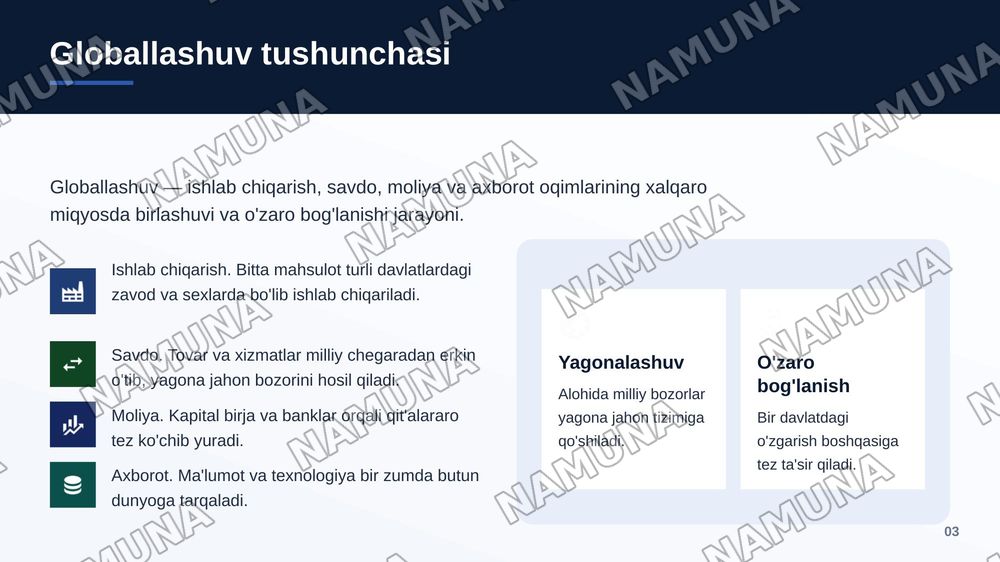 Jahon iqtisodiyotini globallashuv itning harakatlantiruvchi kuchlari belgilari va shakllari. Jahon iqtisodiyotini globallashuv omillari va rivojlanishi — zamonaviy taqdimot, 4-slayd