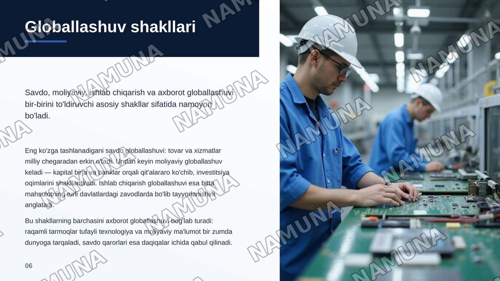 Jahon iqtisodiyotini globallashuv itning harakatlantiruvchi kuchlari belgilari va shakllari. Jahon iqtisodiyotini globallashuv omillari va rivojlanishi — zamonaviy taqdimot, 7-slayd