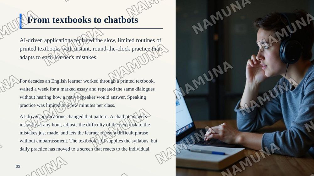 AI Tools for English Language Learning — zamonaviy taqdimot, 4-slayd