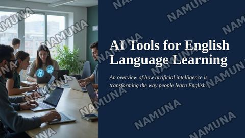 AI Tools for English Language Learning — zamonaviy taqdimot