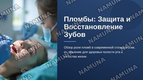 Пломбы — zamonaviy taqdimot
