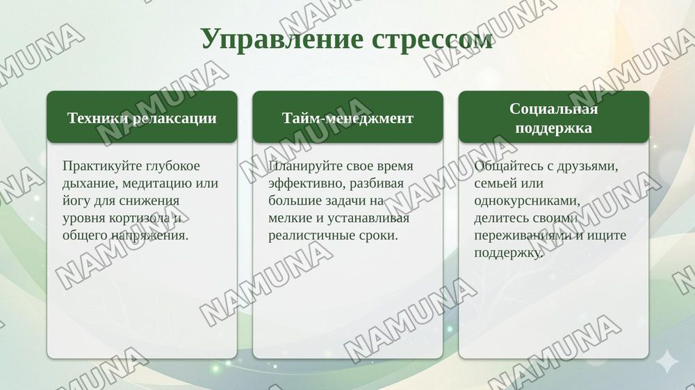 Здоровый образ жизни современного студента-медика — taqdimot, 7-slayd