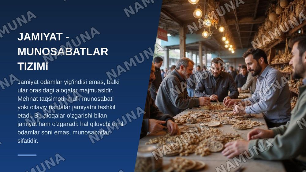 Jamiyat falsafasi — zamonaviy taqdimot, 6-slayd