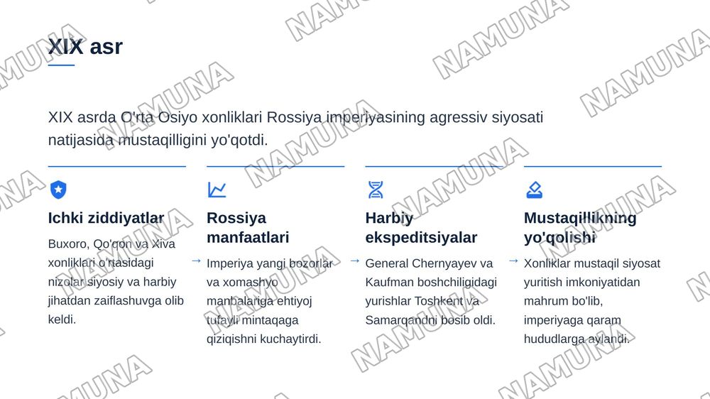 O’zbekistonda mustaqillik g’oyalarining tarixiy asoslari — zamonaviy taqdimot, 6-slayd