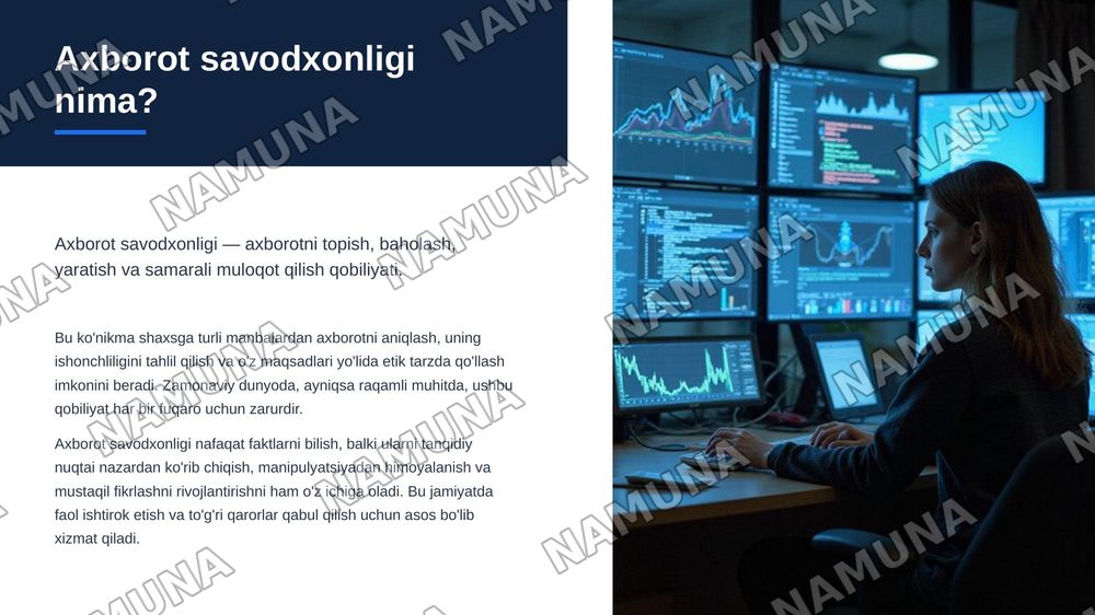 multimediya va axborot savodxonligi — zamonaviy taqdimot, 3-slayd