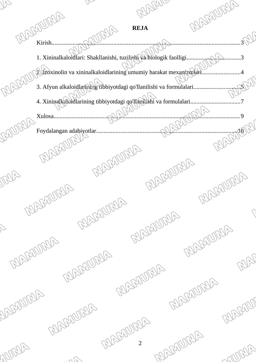 alkoloidlar izoxinolin hosilalari afyun alkoloidlariva xininalkoloidlari ularning biologek ta'siri va harakat mexanezmi tibbiyotda qullanilishi har birini formulalari bilan yoritilgan ko'k qora rangla — mustaqil ish, 2-varaq