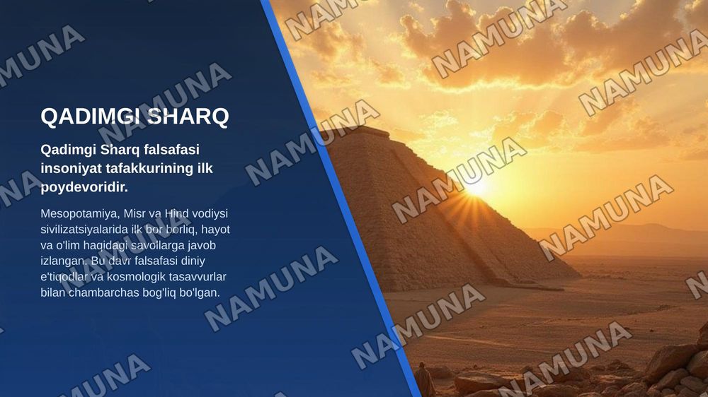 FALSAFIY TARAQQIYOT BOSQICHLARI.SHARQ FALSAFASI — zamonaviy taqdimot, 6-slayd