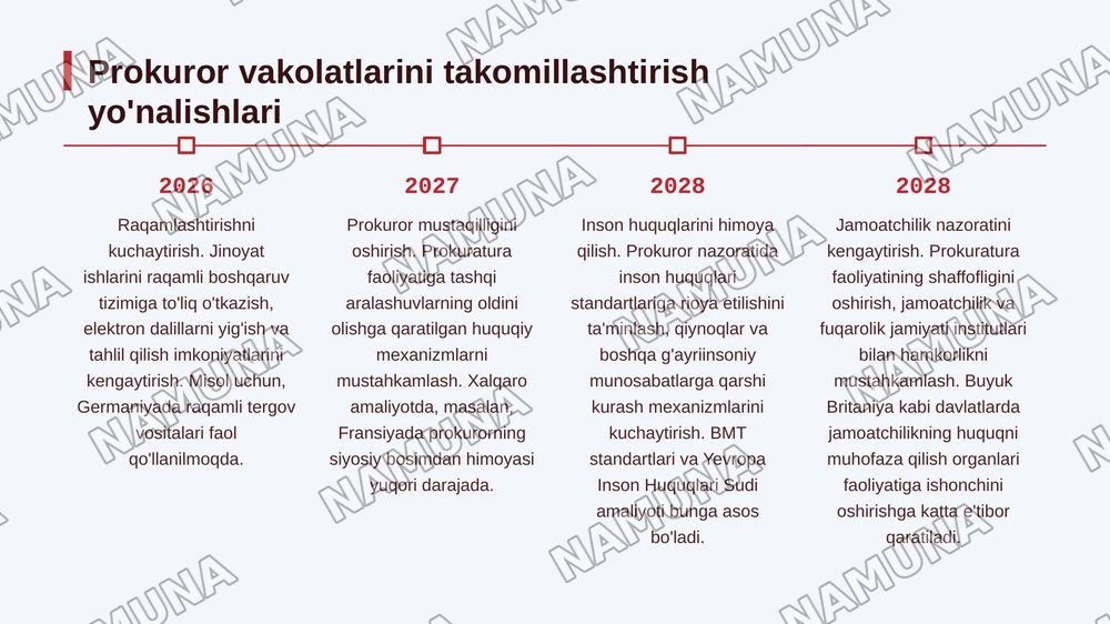 Jinoyat protsessida prokuror vakolatlari — zamonaviy taqdimot, 7-slayd