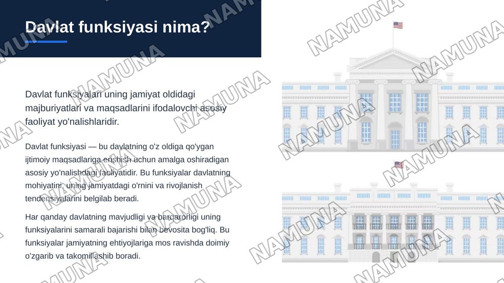 Davlat funksiyalari — zamonaviy taqdimot, 3-slayd