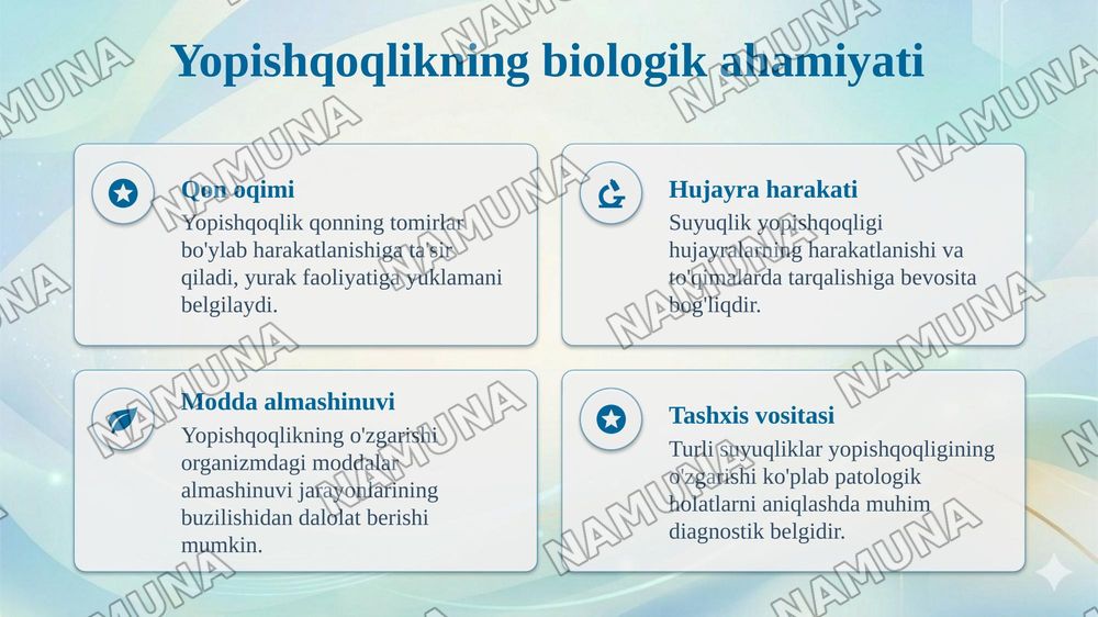 Tana suyuqliklarining yopishqoqligi aniqlash usullari o'rganish. Ostvald-Pinkevich Viskozimetri VPJ-2 va VK-4 yordamida suyuqlikning yopishqoqligini aniqlash. — taqdimot, 4-slayd