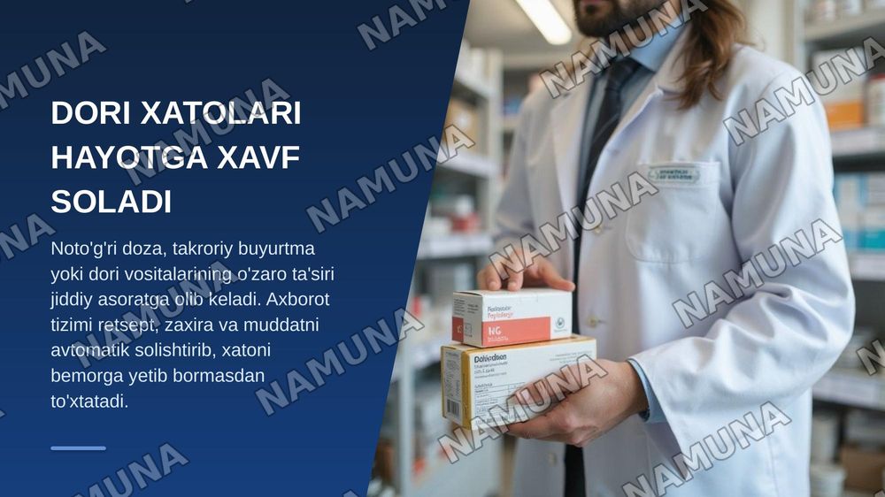 Farmaseftika axborot tizimlarining vazifalari — zamonaviy taqdimot, 3-slayd