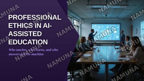 Professional Ethics in AI-assisted Education — zamonaviy taqdimot