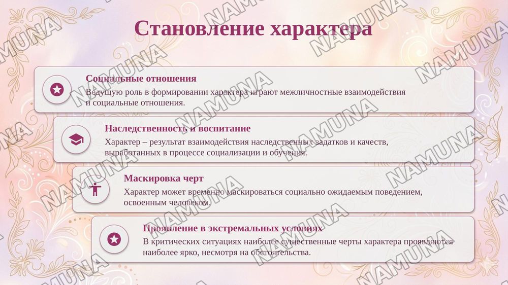 Характер — taqdimot, 6-slayd