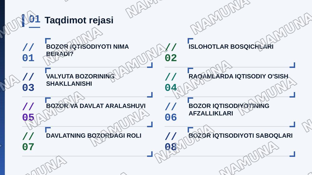 Mustaqillikdan soʻng oʻzbekistonda bozor iqtisodiyoti. — zamonaviy taqdimot, 2-slayd