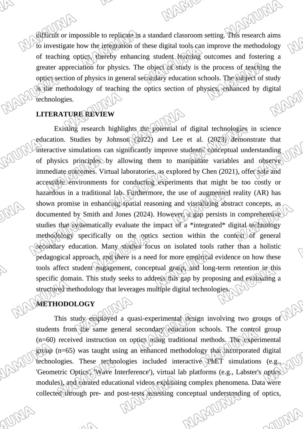 Improving the methodology of teaching the optics section of physics in general secondary education schools using digital technologies — maqola, 2-varaq